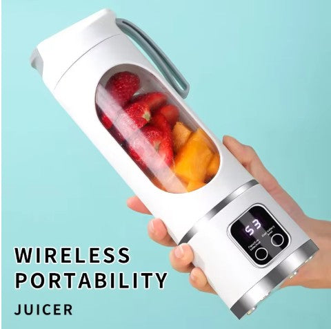 Portable Mini Blender — USB Rechargeable Personal Smoothie Maker