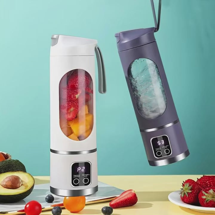 Portable Mini Blender — USB Rechargeable Personal Smoothie Maker